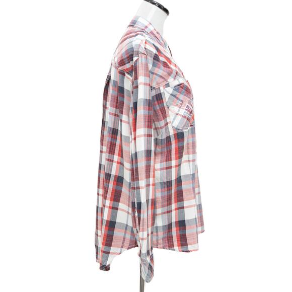 Affliction Sweet Afternoon Long Sleeve Button Down Woven Shirt Size Medium - Picture 4 of 11